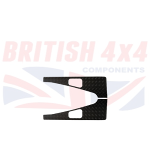 Checkered Plate Fender Tops Set Black Defender BPLD017